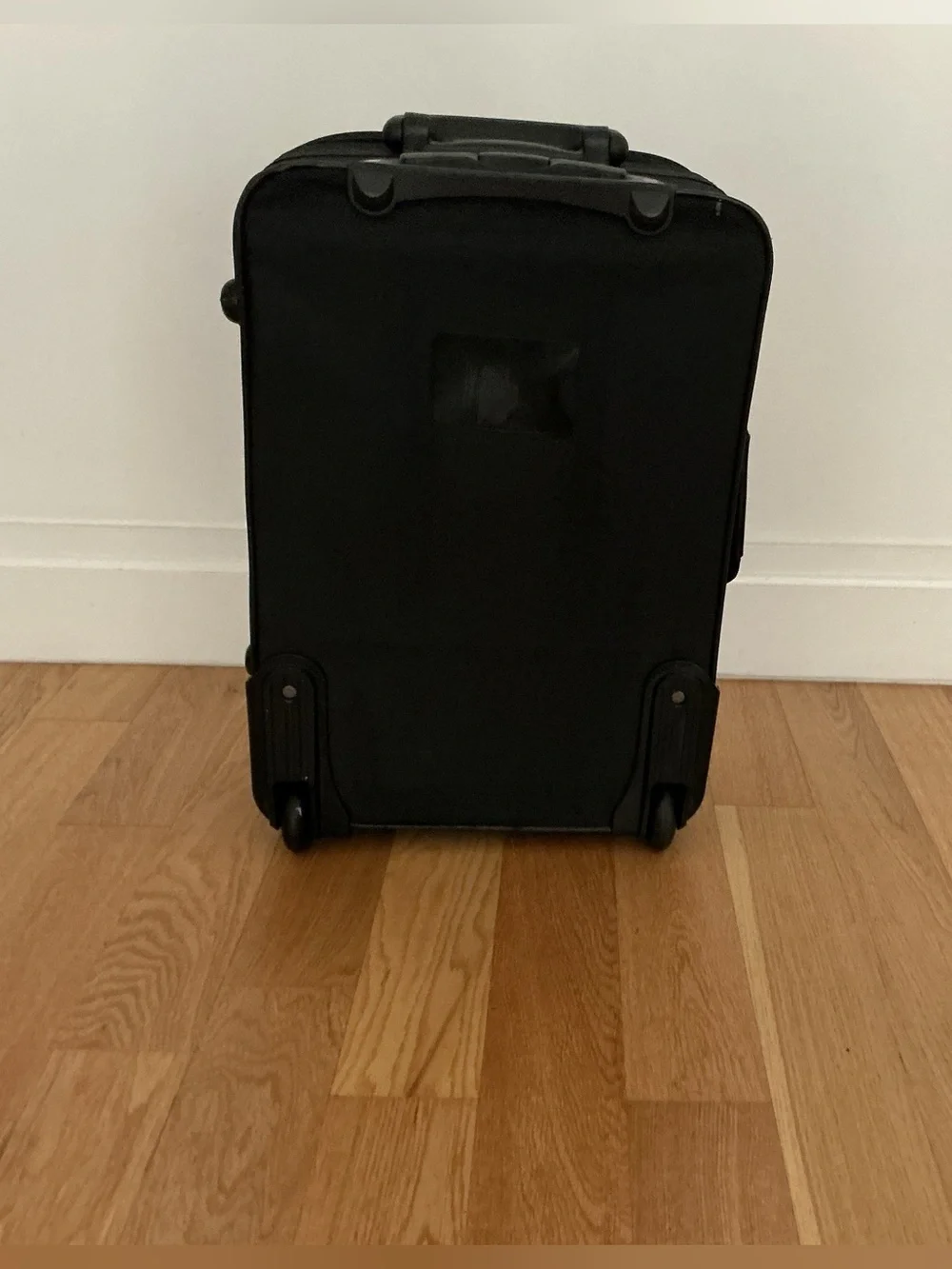 Black Travel Carry-On Suitcase 2 Wheel